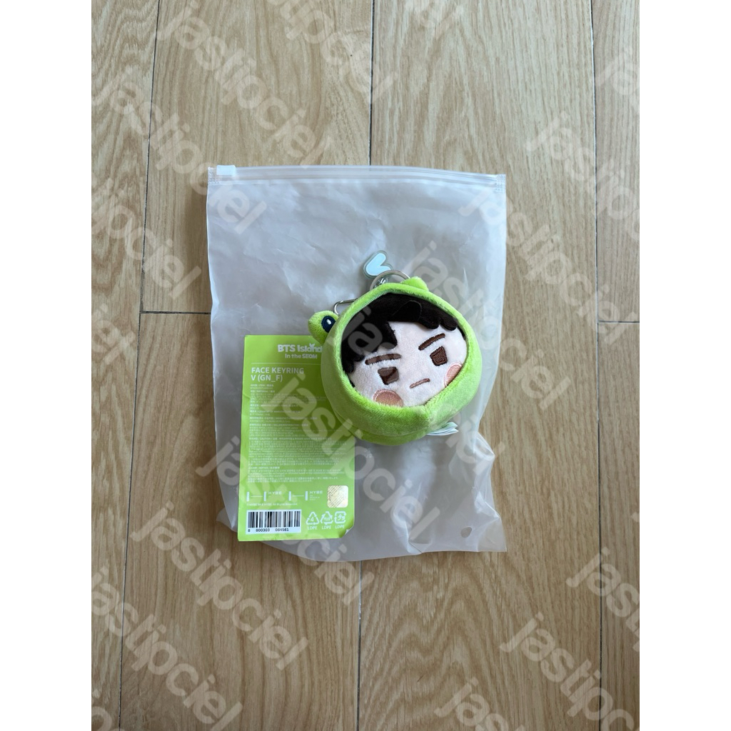 Face Plush Keyring V Taehyung BTS Intheseom Island Festa official