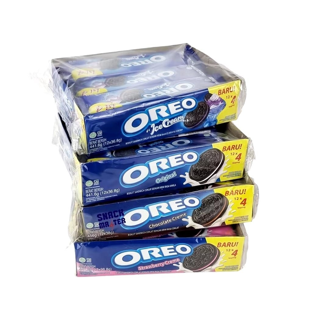 

Oreo Isi 4, Kemasan Box, 12pcs
