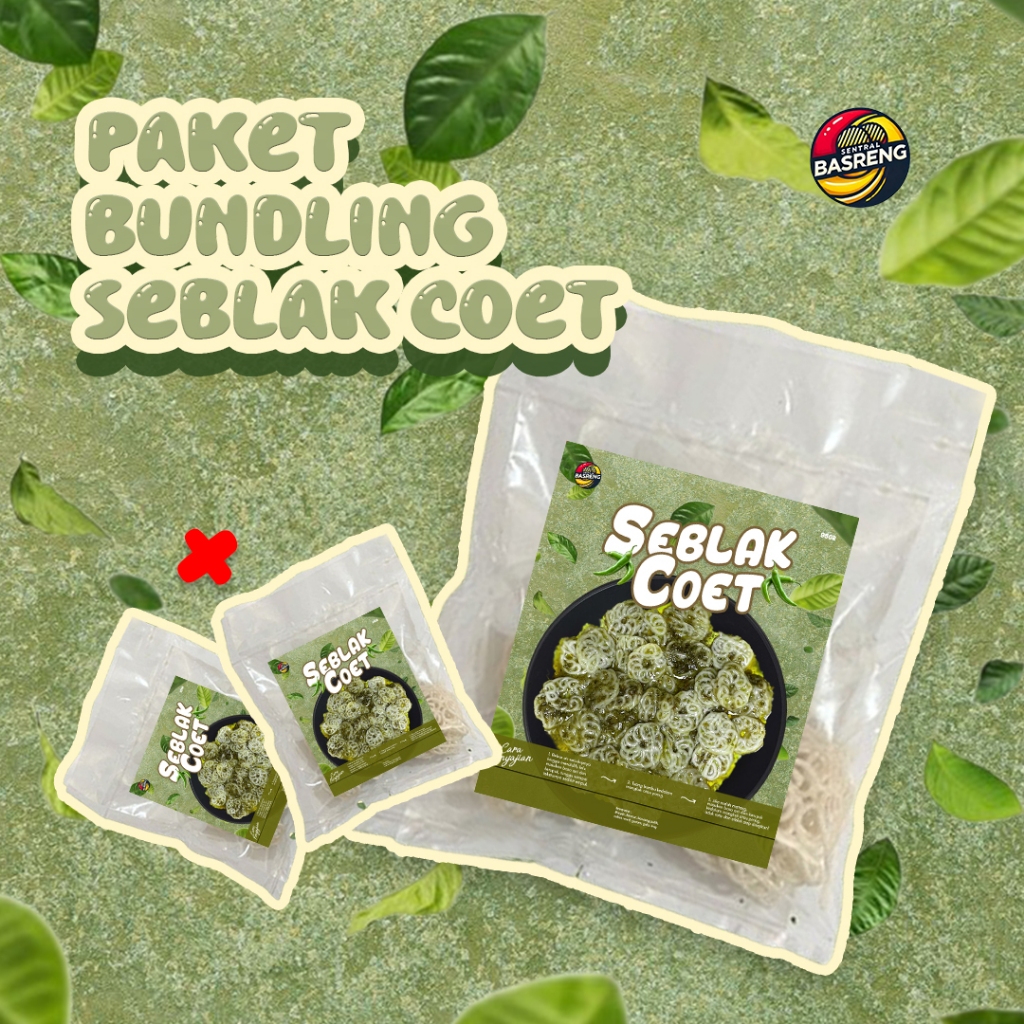 

SENTRAL BASRENG Paket Bundling 3 Pcs Seblak Coet Kerupuk Seblak Coet Pedas Viral Cemilan