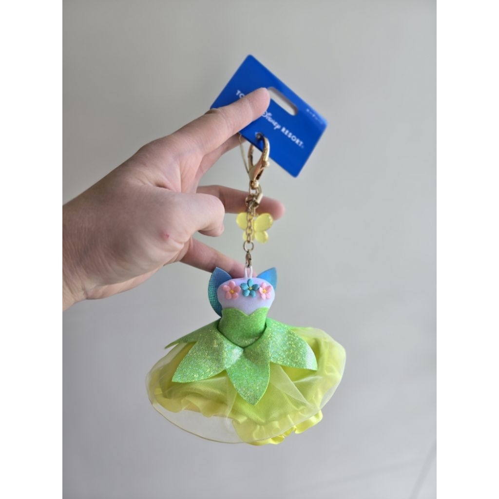 Mainan Anak Gantungan Tas Kunci Bag Charm Keychain Original Disney Princess Tinkerbell Peter Pan For