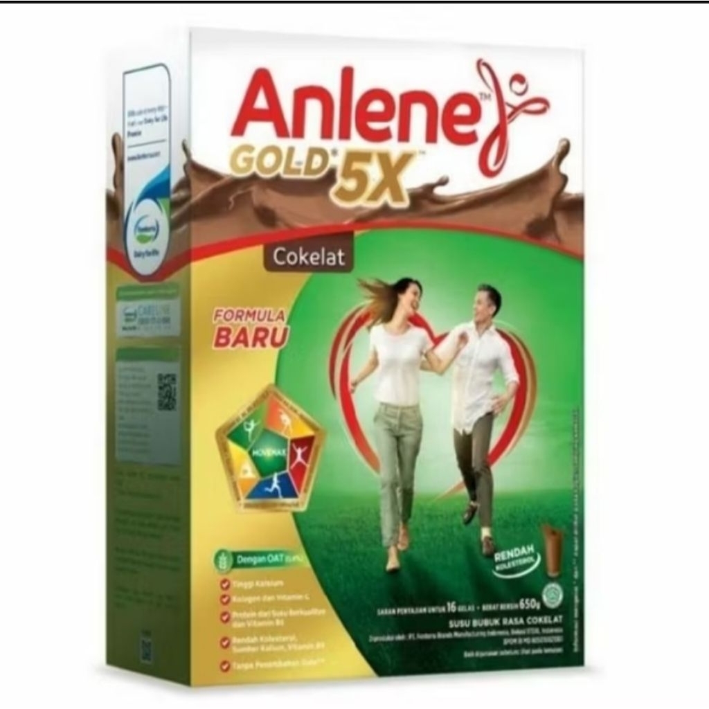 

SUSU ANLENE GOLD VANILA/ORIGINAL 600 GR