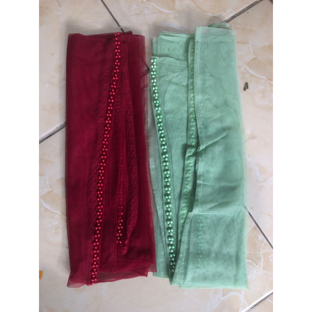 TILE HIJAB PAYET pengantin