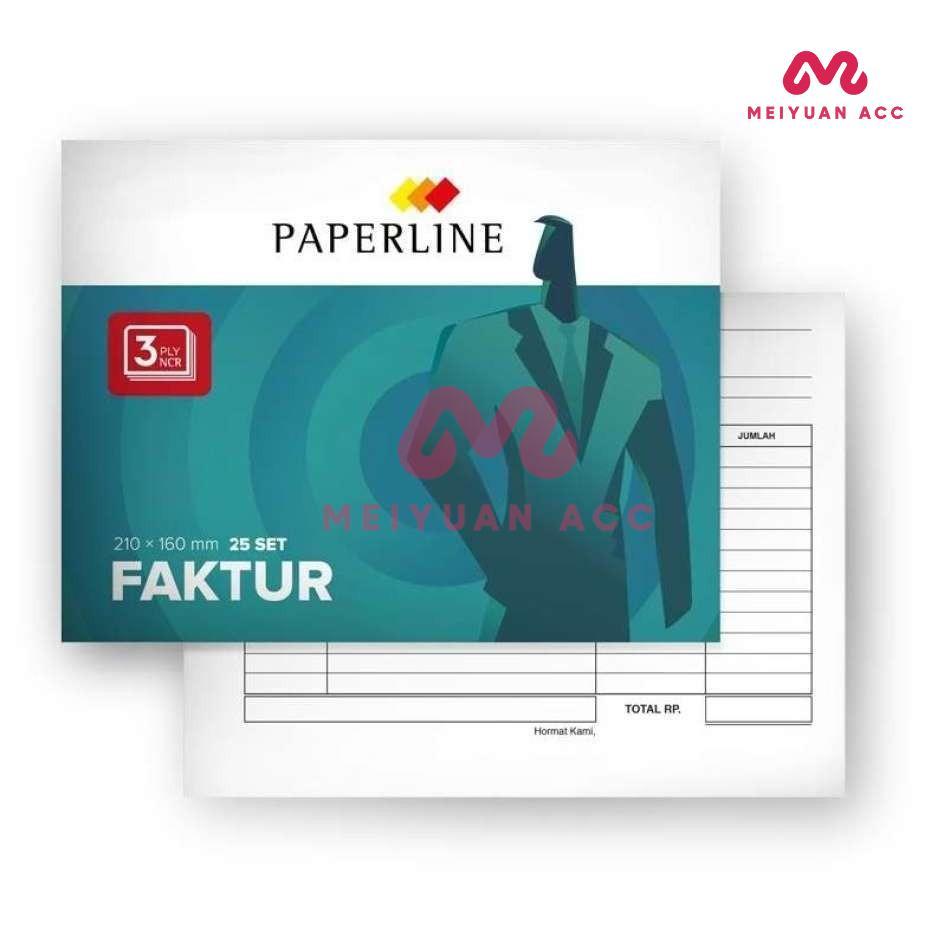 

Paperline Buku Nota Faktur Besar 3 ply 160 x 210 mm Rangkap 3 NCR - MY
