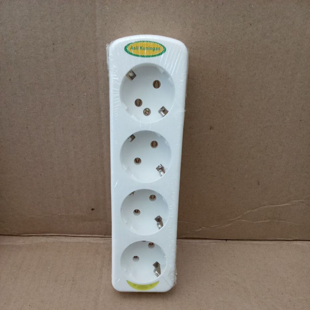 STOP KONTAK MATSUI 4 LUBANG 4 ARDE SNI MATSUI 100% KUNINGAN