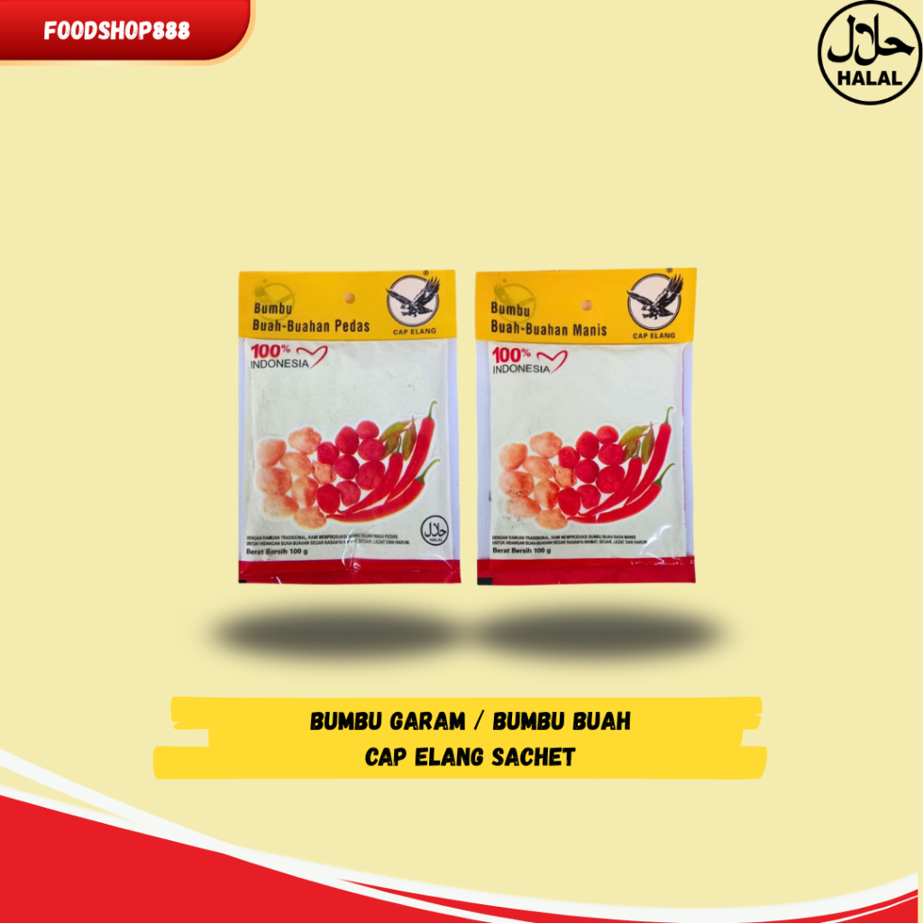 Bumbu Garam / Bumbu Buah Cap Elang Sachet