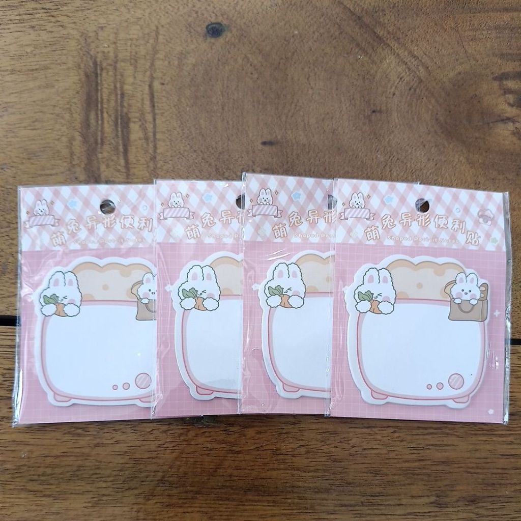 

STICKY NOTES BEAR WORTEL YUEHENG AESTHETIC | MEMO PAD LEMBARAN CATATAN LUCU | ALAT TULIS KANTOR & SEKOLAH