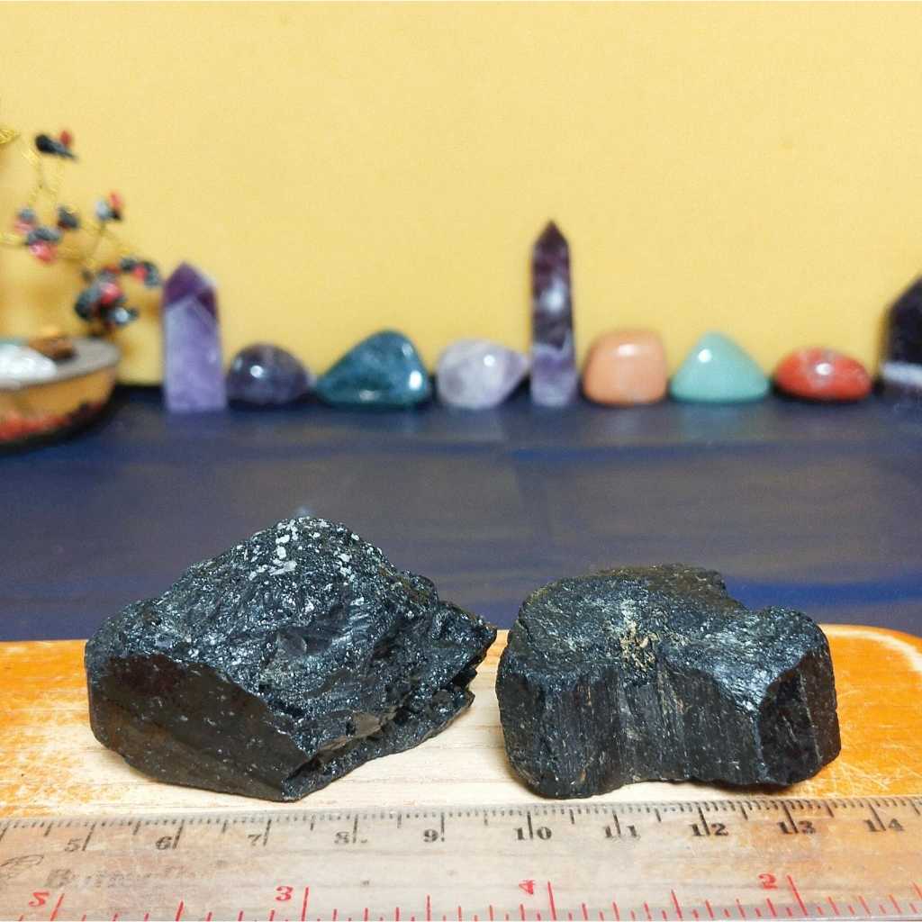 Natural Black Tourmaline rough (29)