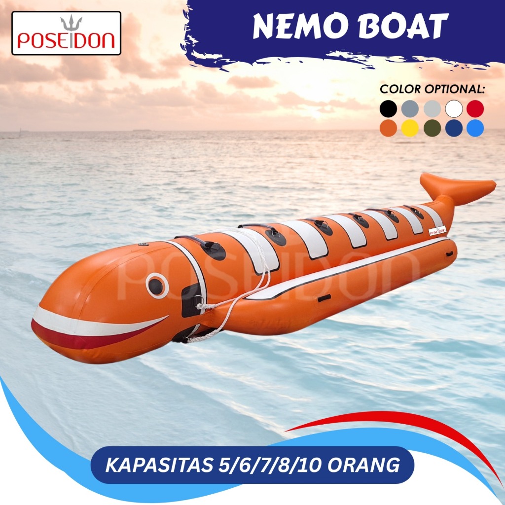 Banana Nemo Boat Perahu Wahana Air Poseidon