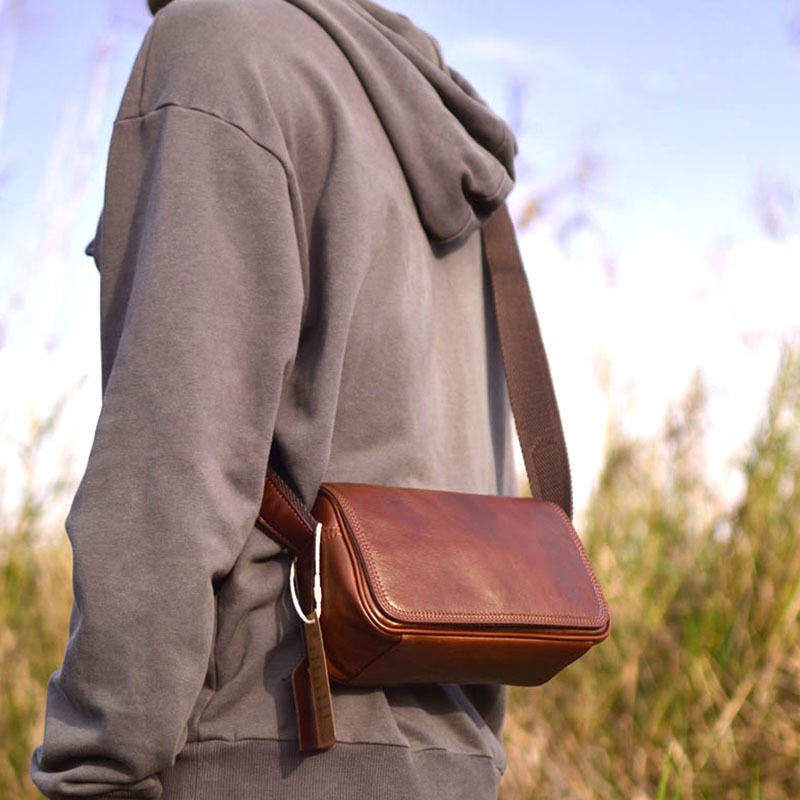 emyratleather tas selempang tas bahu kulit pria desain simpel dan unik terbaru kulit sapi asli