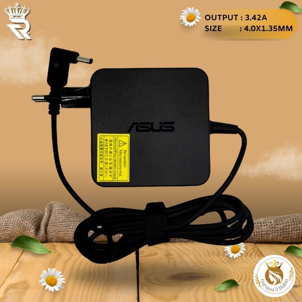 Adaptor Charger for Laptop Asus VivoBook 14 K413FA K413FP K413FQ K413JA K413JQ 3.42A 4.0x1.35mm