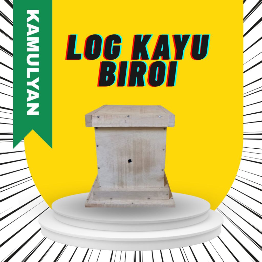 Log Kayu Trigona Klanceng Biroi