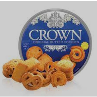 

SERENA CROWN BUTTER COOKIES 681GR