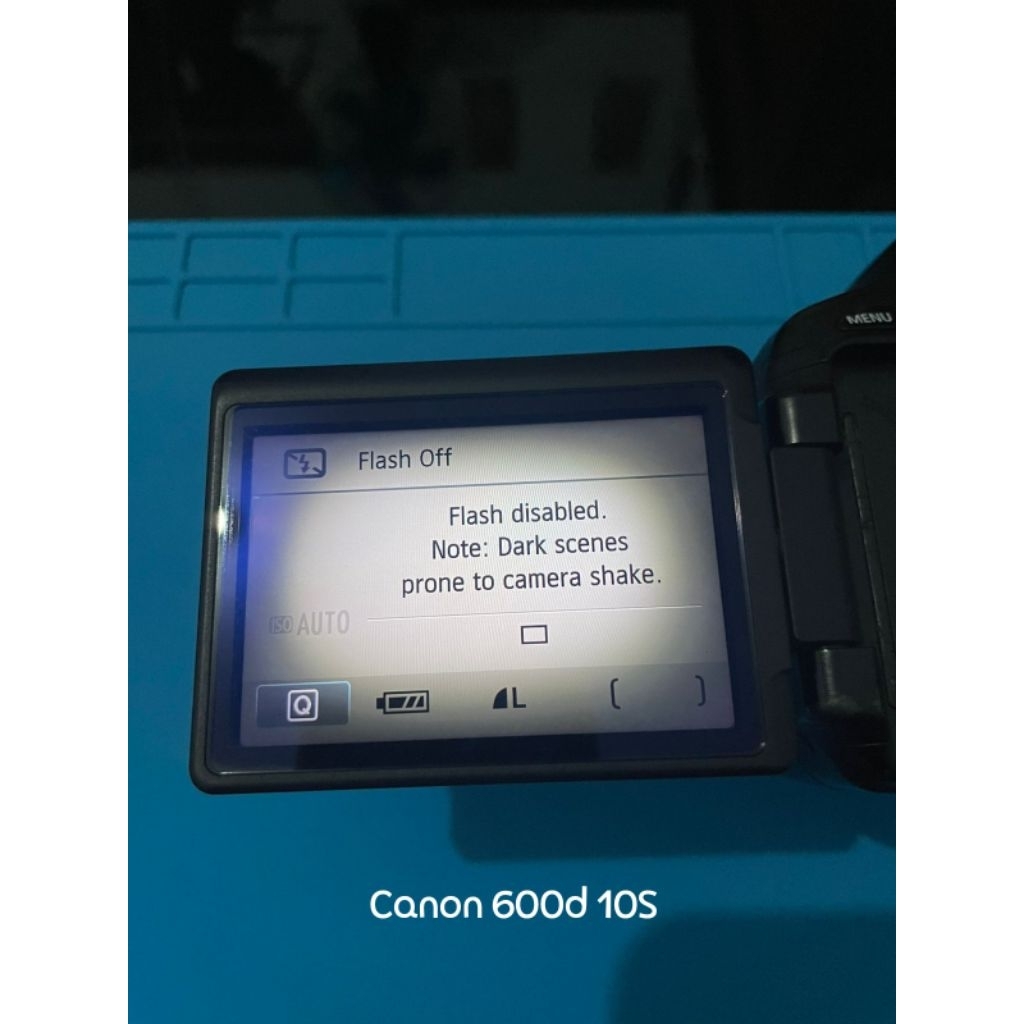 LCD Canon EOS 600d (bekas & minus)