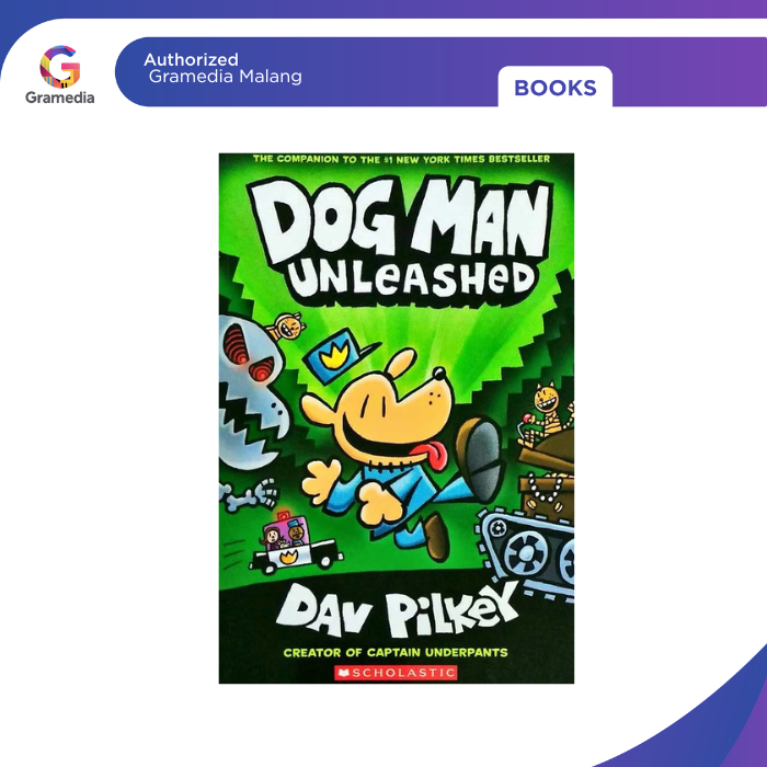 Gramedia Malang - Dog Man #02: Unleashed (Import)
