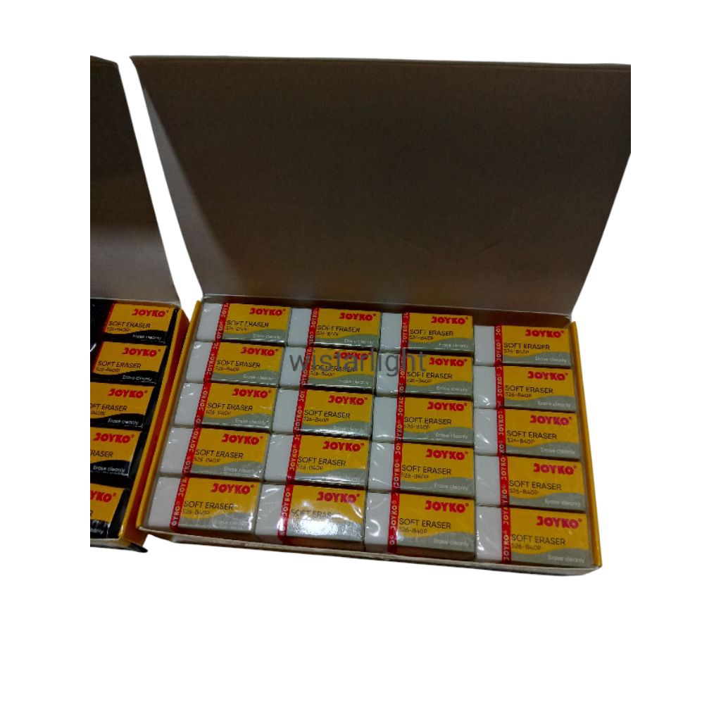 

10 pcs penghapus hitam dan putih