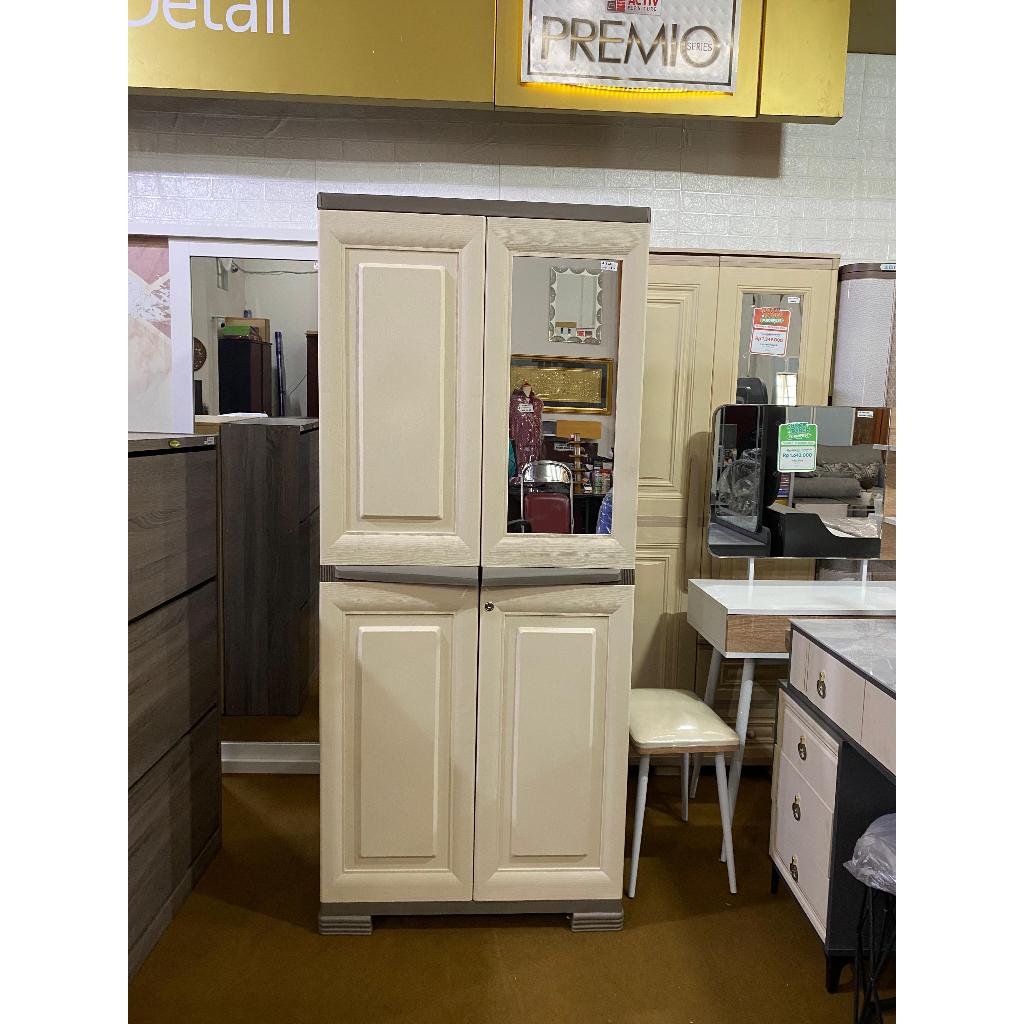 Lemari Plastik Olymplast 2 Pintu