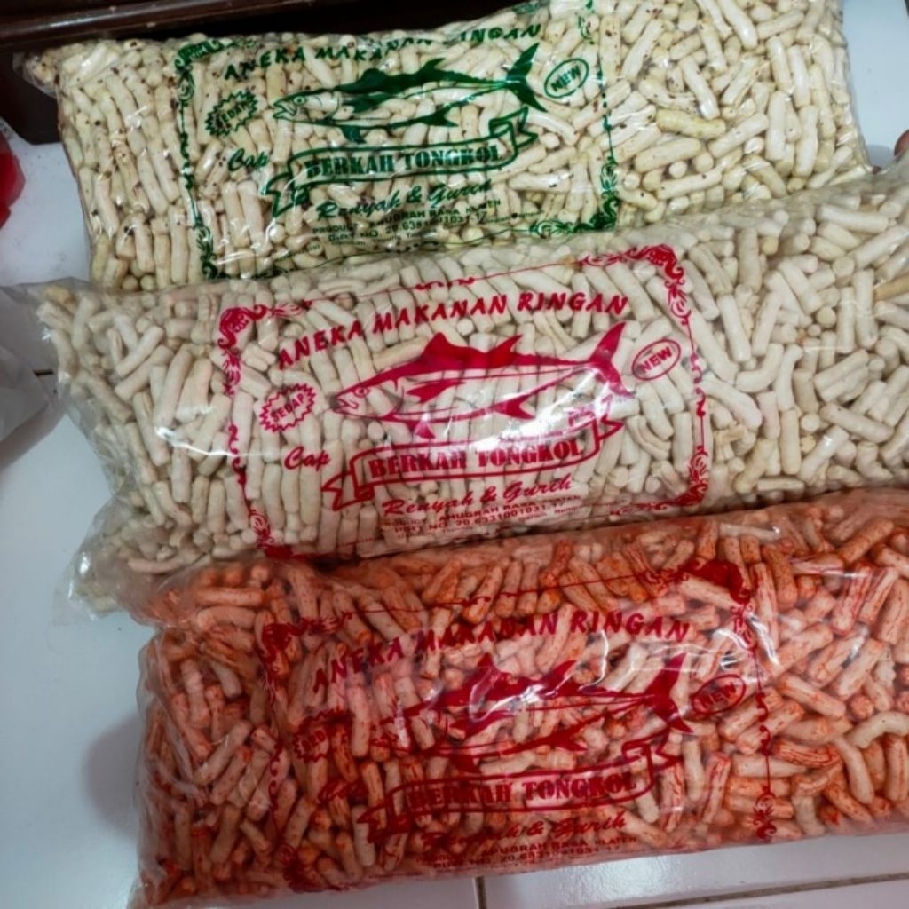 

1BAL KERUPUK TONGKOL/ KERUPUK IKAN TONGKOL/ STIK IKAN TONGKOL 1KG