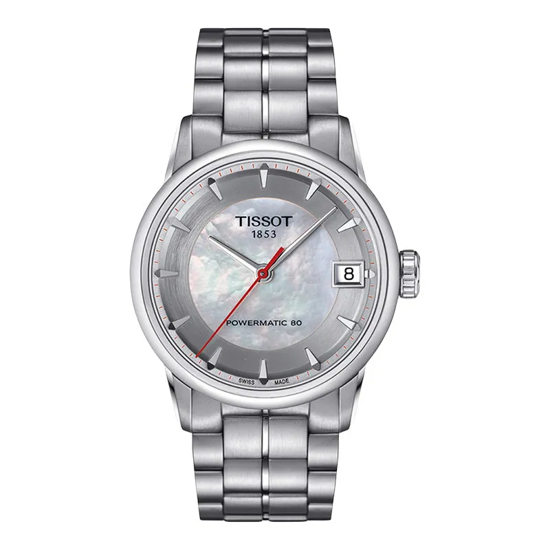 Tissot 80 Automatic T086.207.11.111.01 Asian Games 2014 MOP Dial Stainless Steel Strap Limited Editi