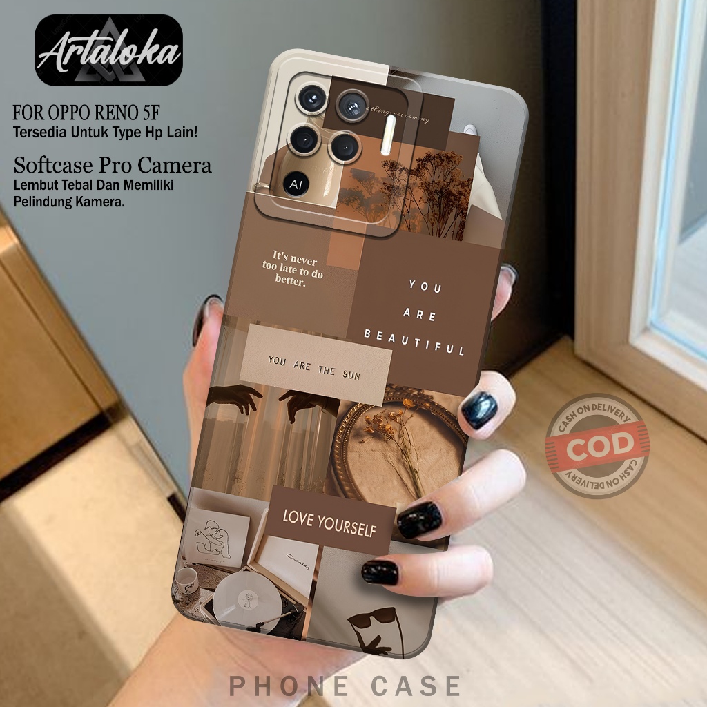 Softcase OPPO RENO 5F Fashion Case Aesthetic Case Hp OPPO RENO 5F Silikon Pro Camera OPPO RENO 5F Ke