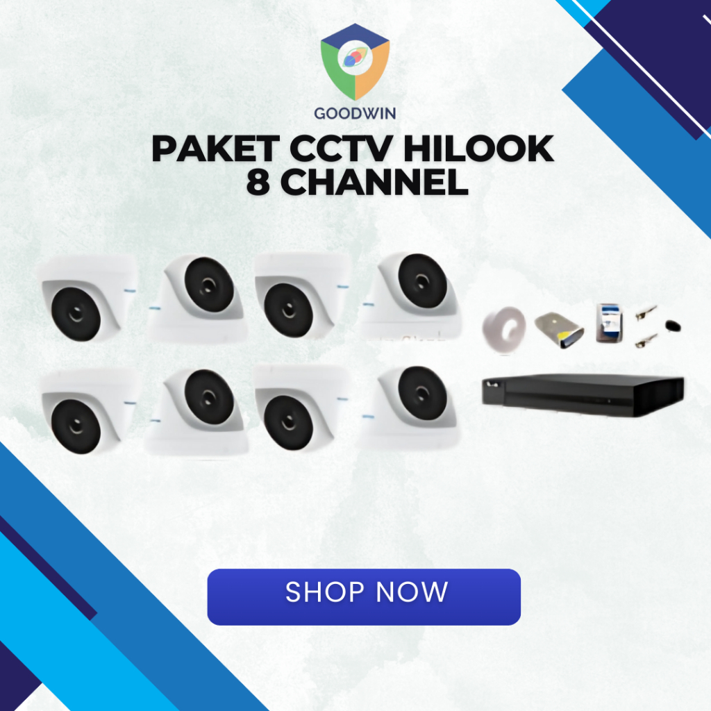 PAKET CCTV HILOOK 8 KAMERA.CCTV HILOOK 8 CHANNEL.SETTING CCTV BEKASI