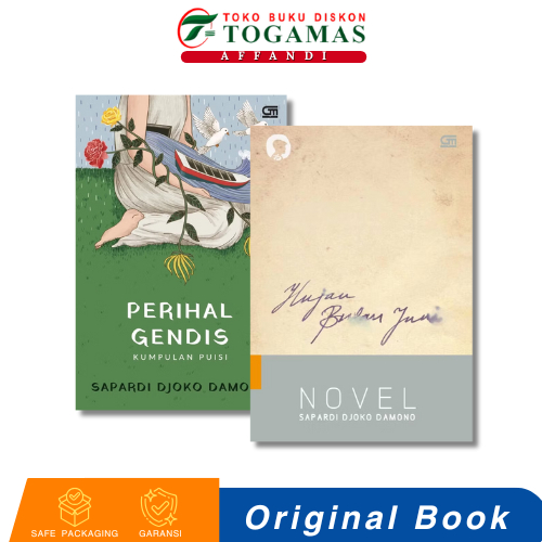 MANTRA ORANG JAWA -  DUKA-MU ABADI + CD - HUJAN BULAN JUNI SEBUAH NOVEL - MASIH INGATKAH KAU JALAN P