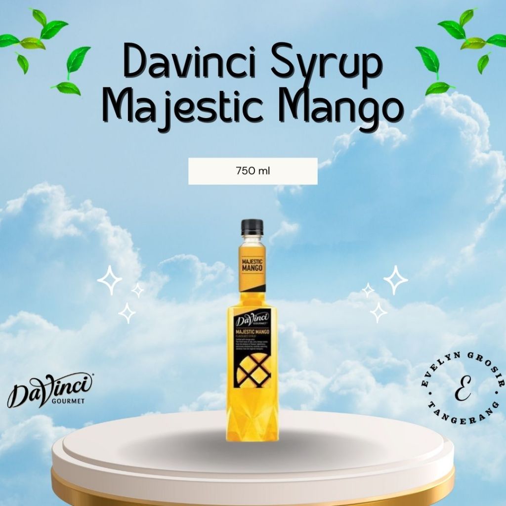 

Davinci Syrup Majestic Mango 750 ml - Sirup Rasa Mangga