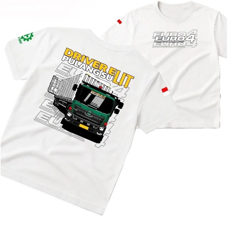 KAOS TRUK TRAILER DRIVER MUDA HINO 500 KAOS DISTRO TRUK TRAILER DRIVER MUDA HINO 500 PRIA WANITA BIS
