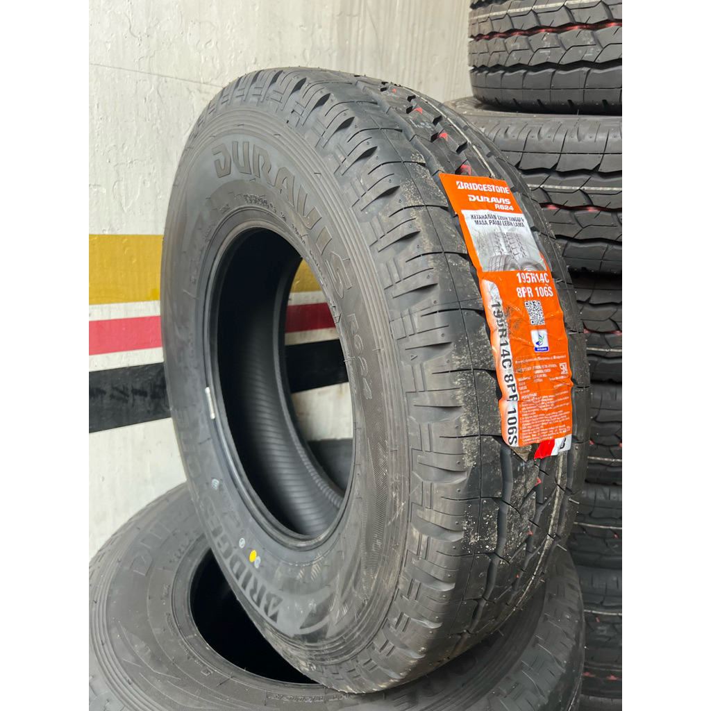 Ban Mobil Bridgestone 195 R14 14 Duravis 8PR Traga