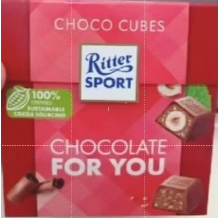 Chocolate Ritter Sport Choco Cubes Chocolate Mix