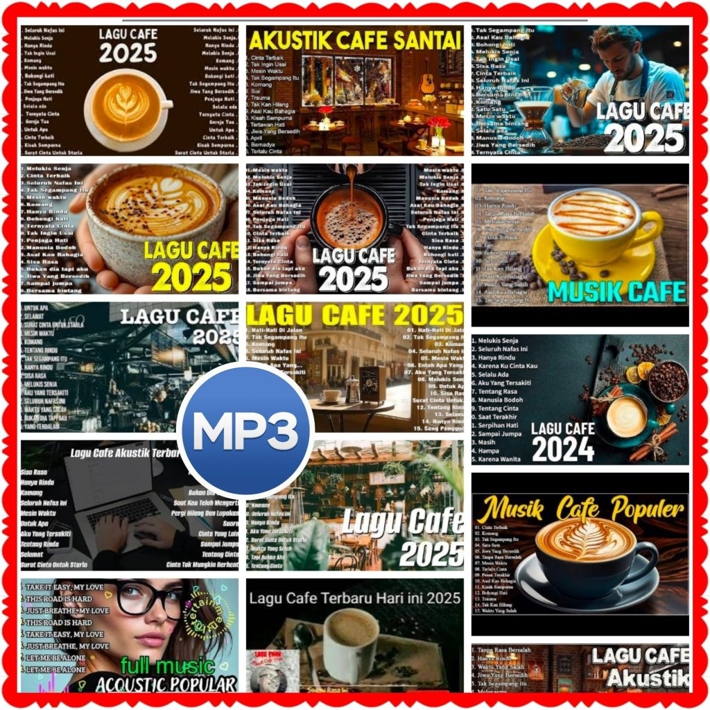 KASET MP3 MOBIL LAGU TERBARU 2025 LAGU KAFE INDONESIA