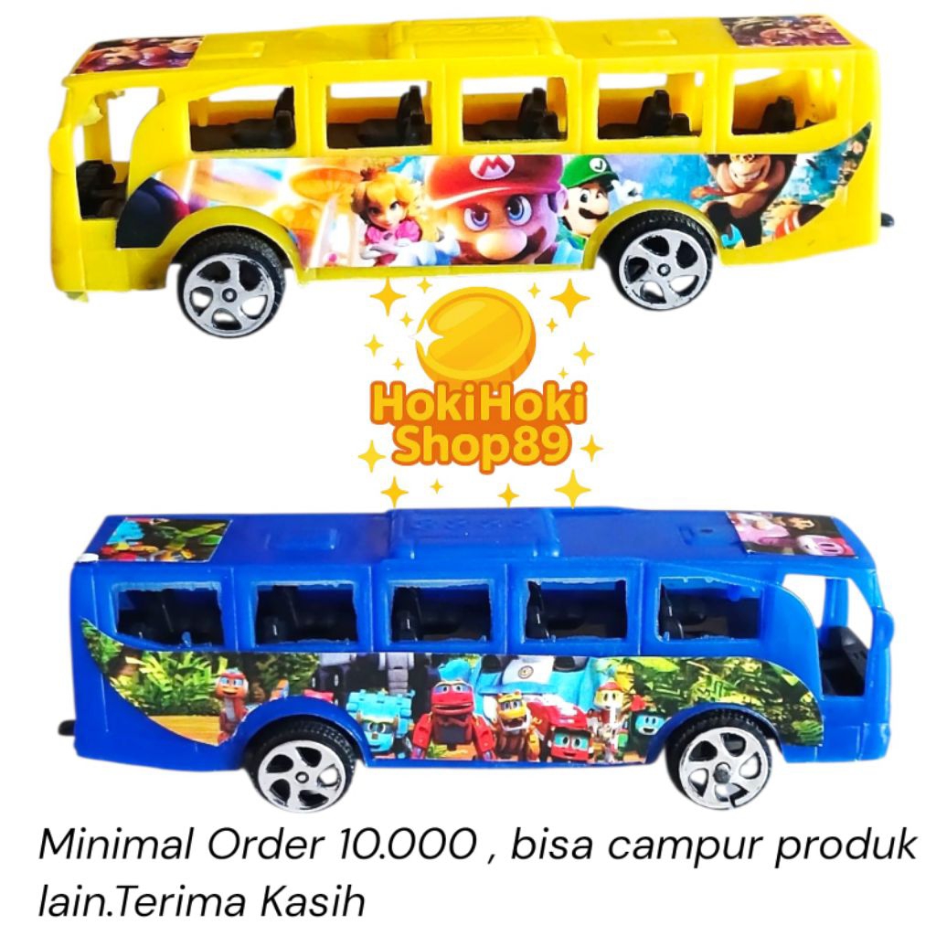 Mainan Mobil Bus Anak,Mainan Bus,Mainan Anak laki,Mainan Murah