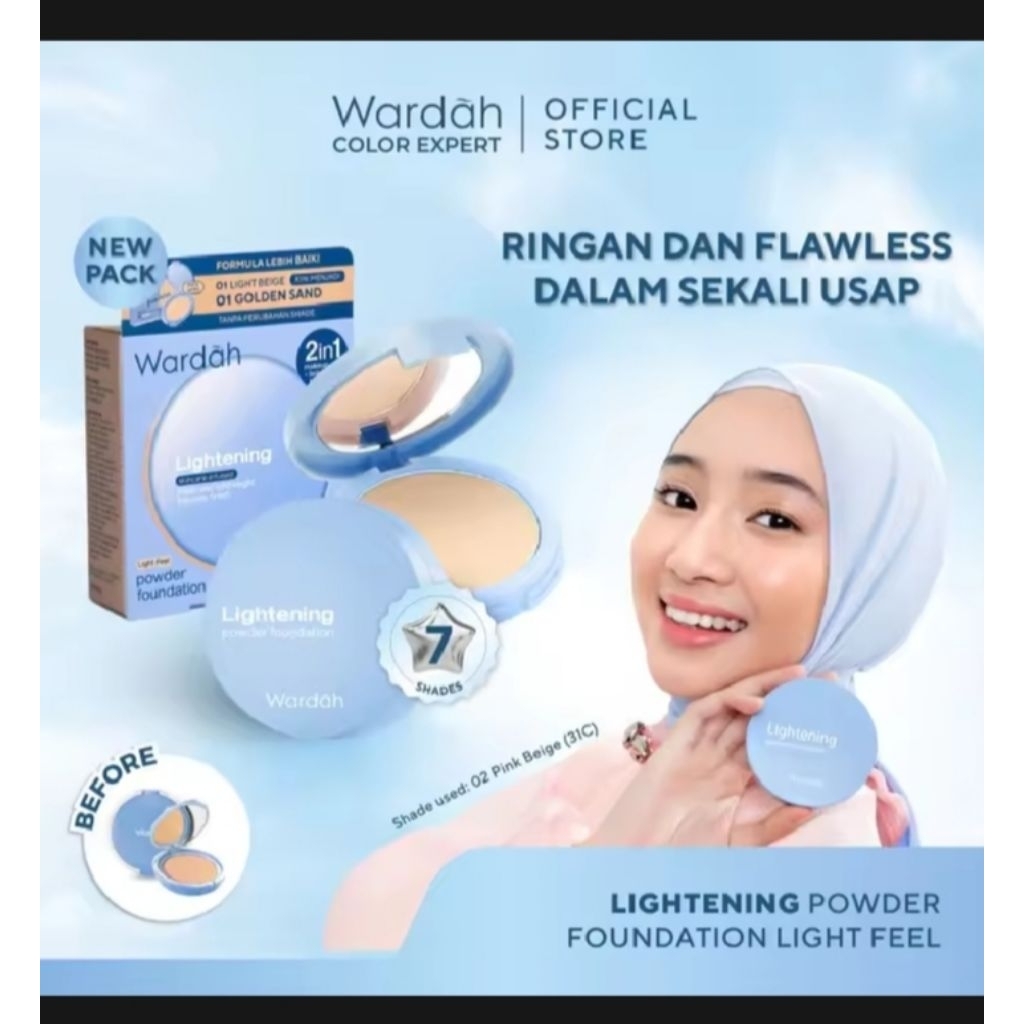 WARDAH BEDAK PADAT REFILL