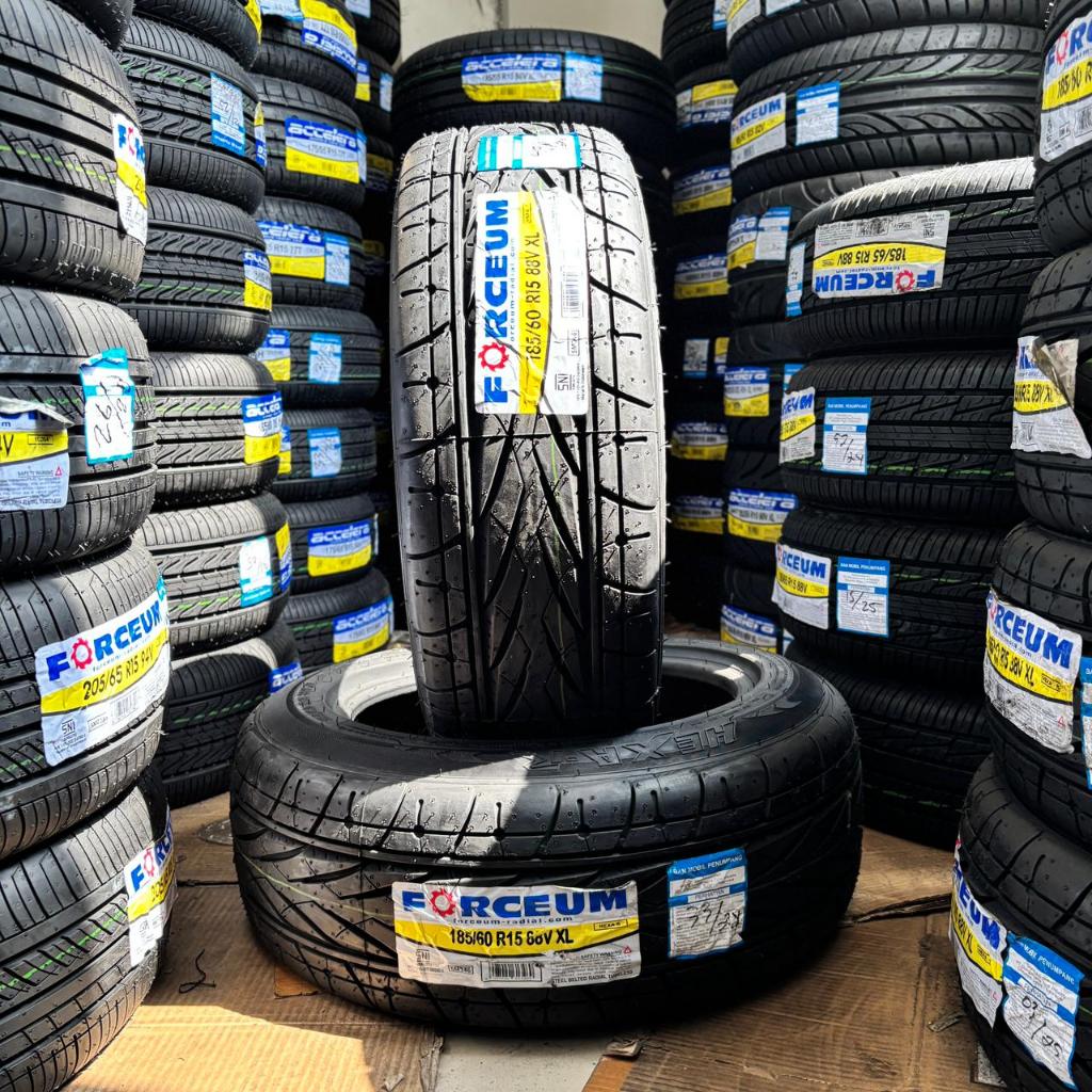 Ban Mobil Tubles Terlaris Buat Yaris Vios Jazz Mobilio Forceum Hexa 185 60 R15