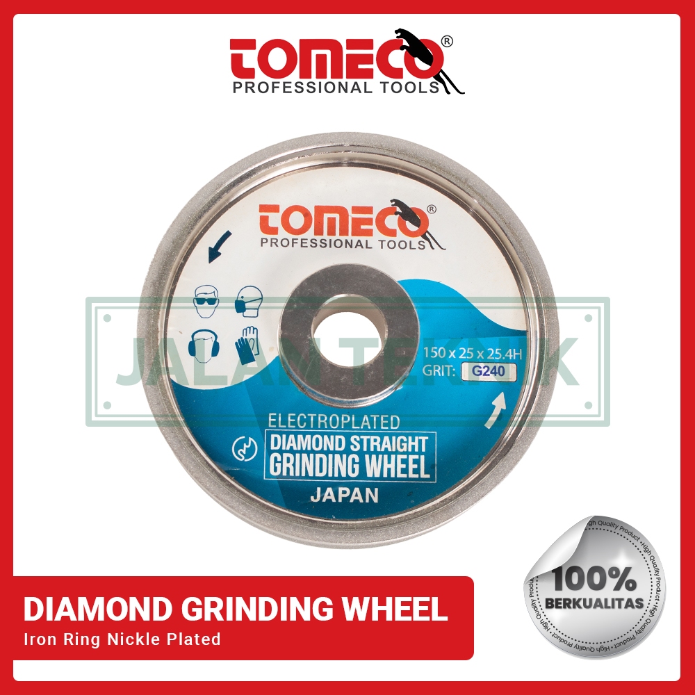 Batu Poles Diamond 6Inch G60-G2000 Gerinda Duduk Electroplated Wheel