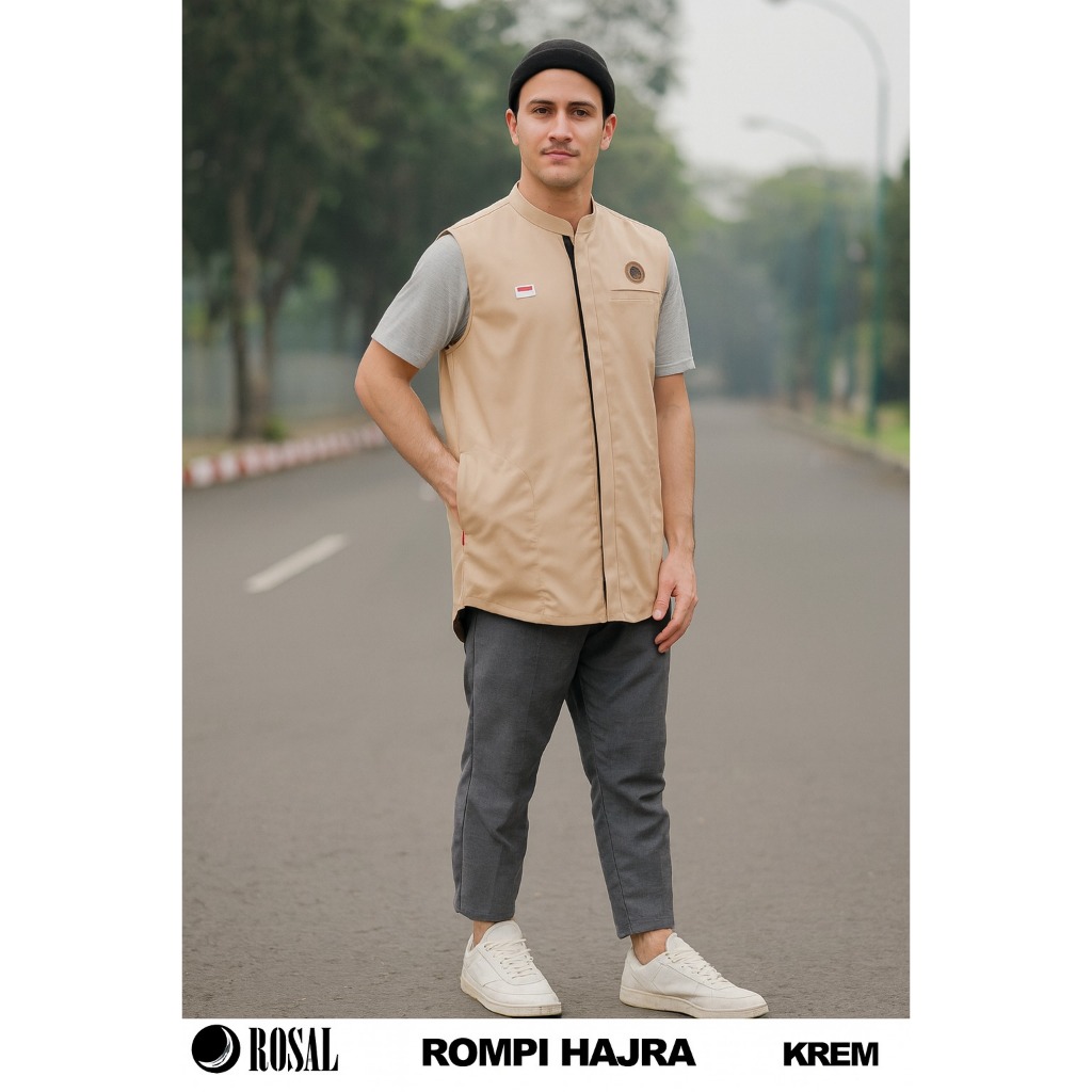 ROMPI SHOLAT HAJRA ROSAL / BAJU SHOLAT MUSLIM KOKO PRIA MURAH ORIGINAL PREMIUM TERBARU MAKASSAR