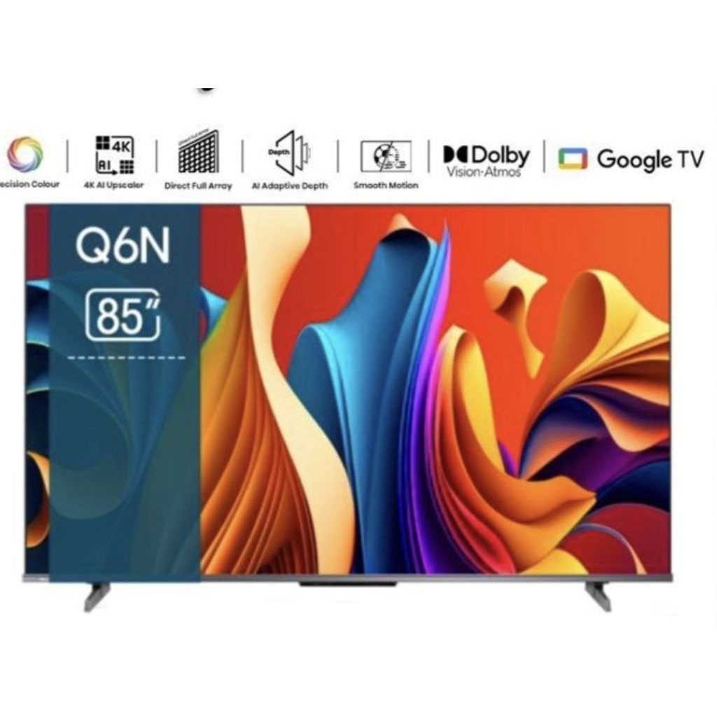 QLED TV HISENSE 85INCI  85Q6N
