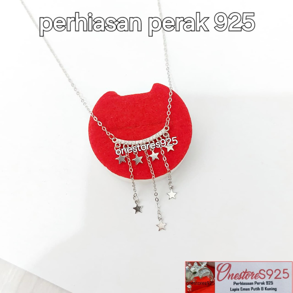 KALUNG KOYE PERAK 925 LAPIS EMAS PUTIH KOYE 40