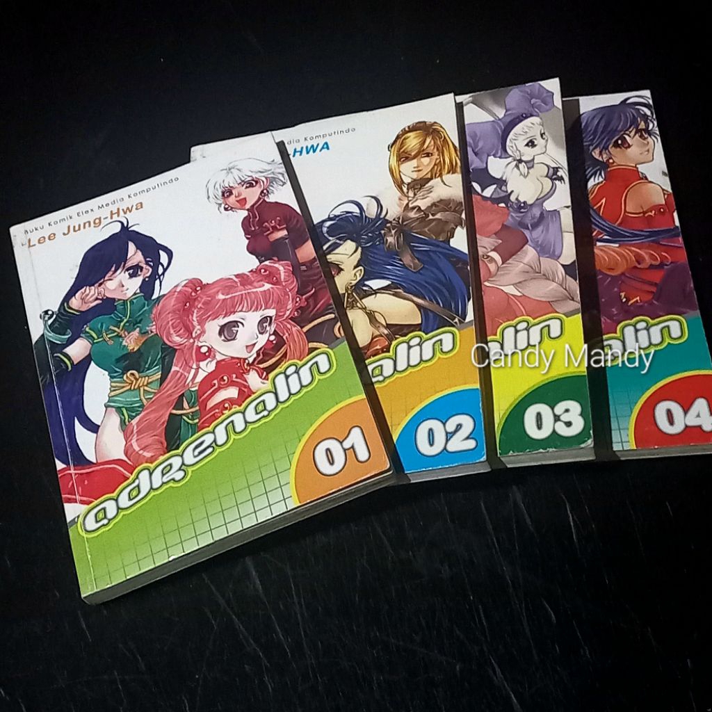 Komik Korea Set Lengkap Adrenalin Lee Jong Hwa
