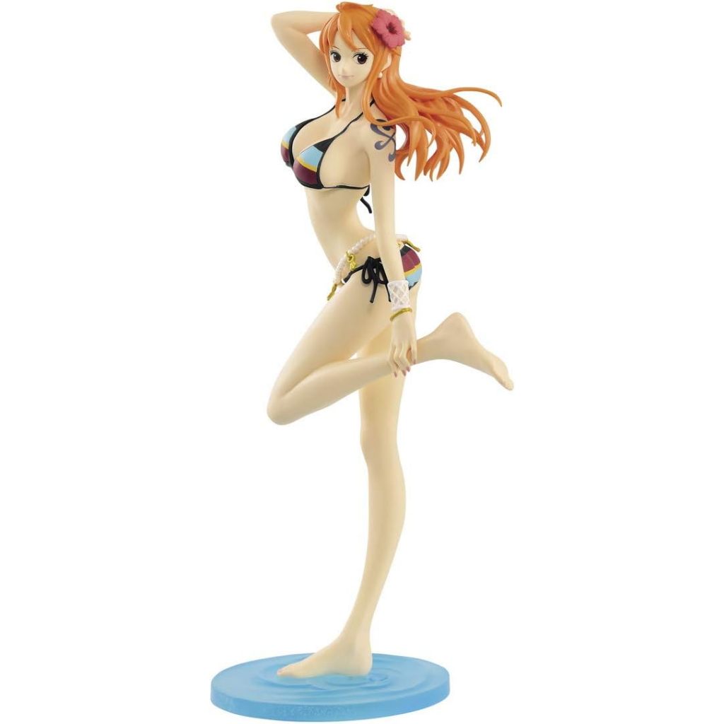 Banpresto Onepiece Glitter&Glamours Color Walk Style-Nami-(Ver.A), Multicolor