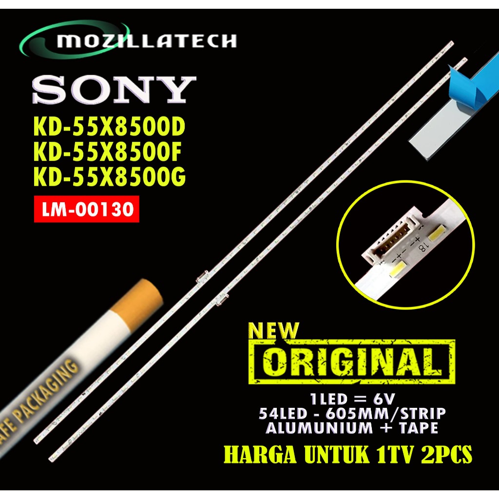 BACKLIGHT SONY KD-55X8500D KD-55X8500F KD-55X8500G KD55X8500D KD55X8500F ST0550AS0_54LED_R_REV00