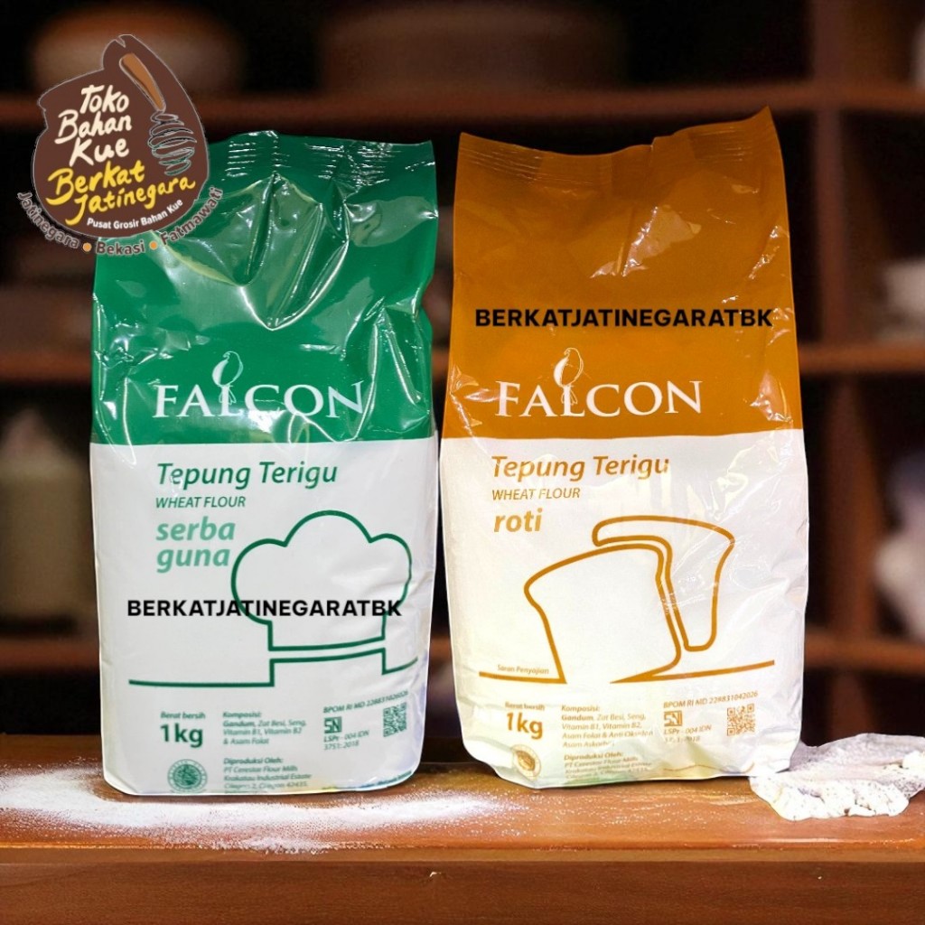 

TEPUNG TERIGU FALCON KEMASAN 1 KG / TEPUNG TERIGU