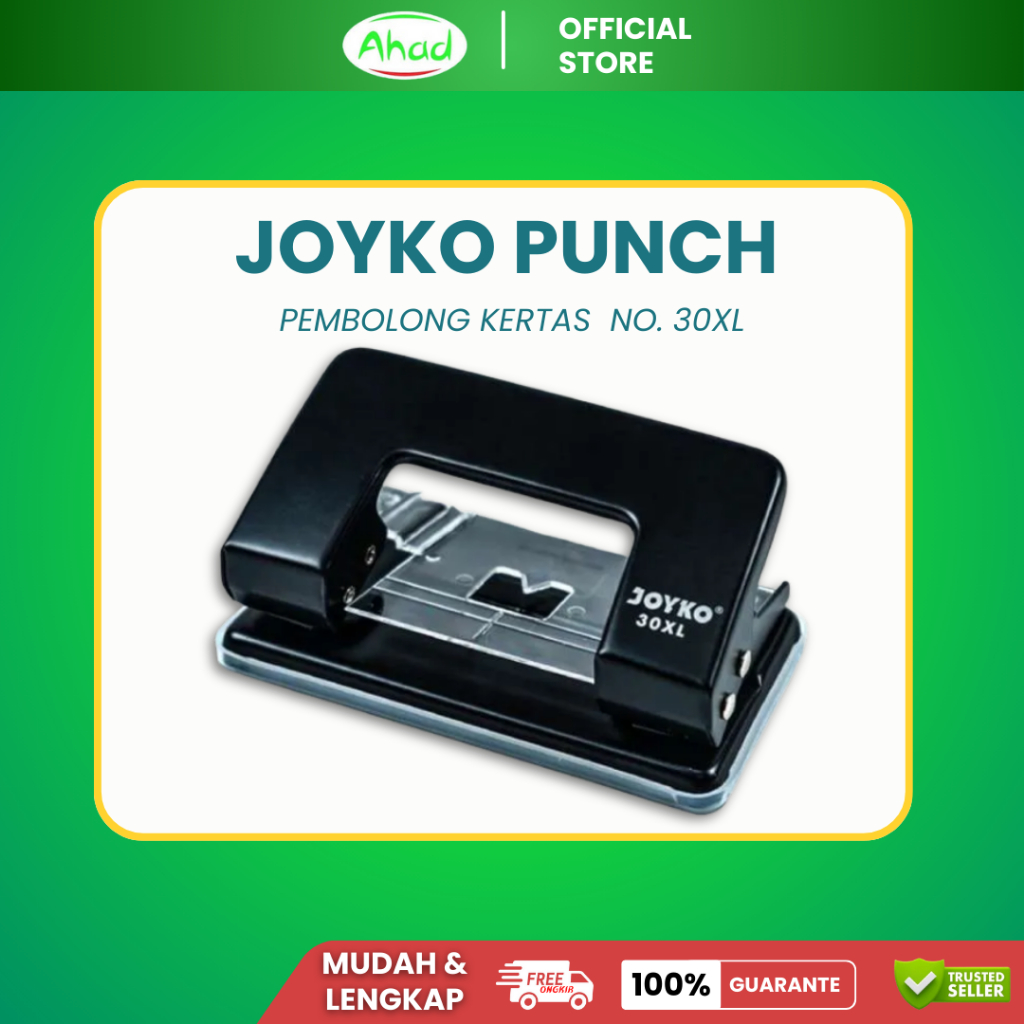 

Pembolong Kertas | Joyko Punch Pembolong Kertas No.30XL | Pembolong Kertas Heavy Duty