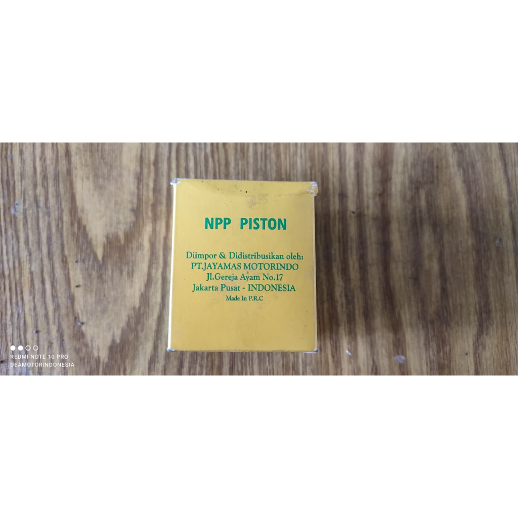 NPP PISTON RX S SEKER SEHER RX SPESIAL original // 208