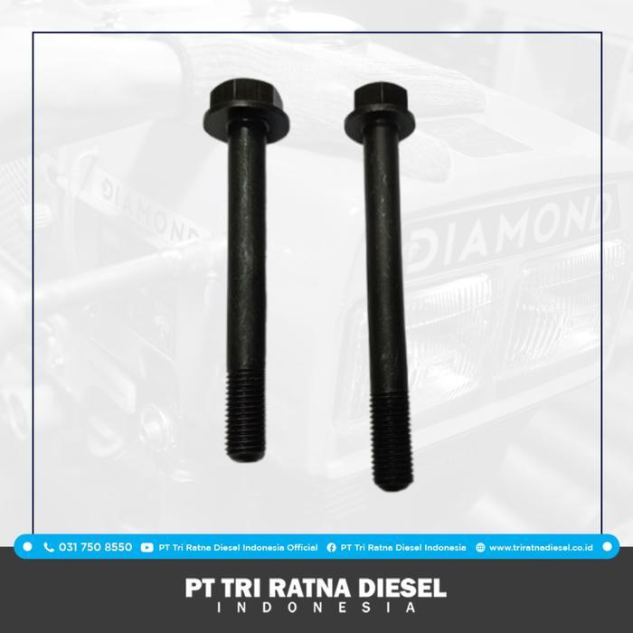 Bolt Cylinder Head Sparepart Mesin Diesel Diamond