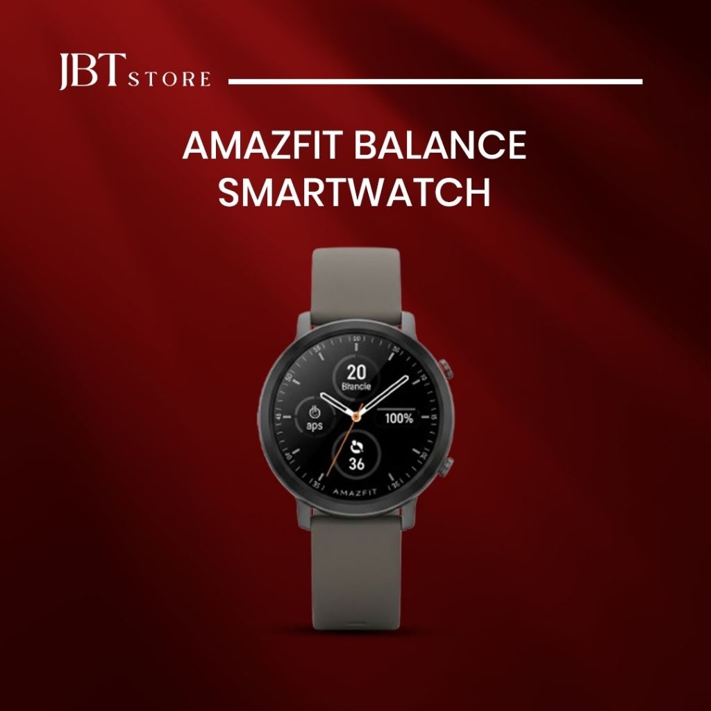 Amazfit Balance - Smartwatch Jam Tangan Olahraga GPS Fashionable - Garansi Resmi
