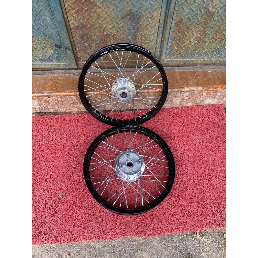 Paket Velg Jari Jari New Jupiter MX 135 Ring 17 Tanpa Ban Velk Set NJMX Murah