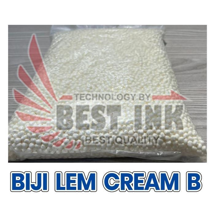

Biji lem panas cream B / lem panas
