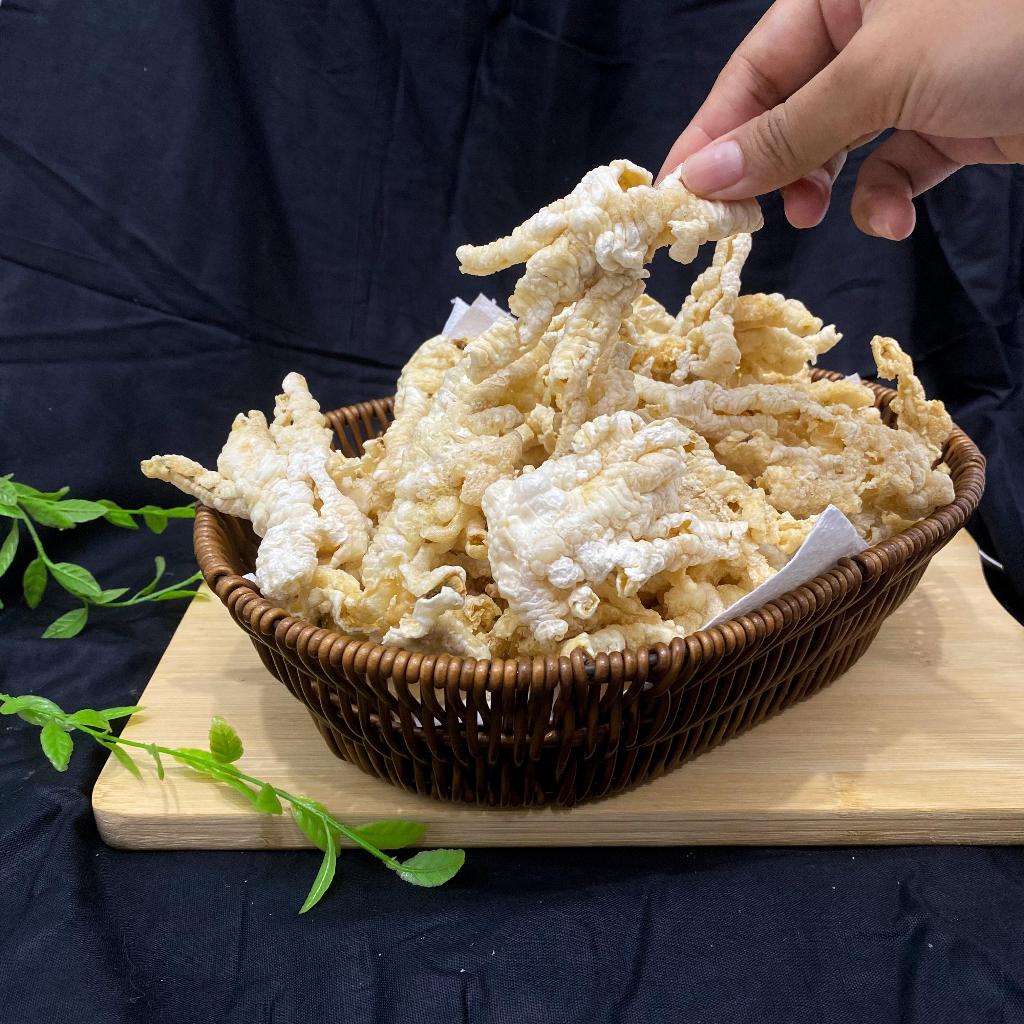 

[PROMO CEMIMIL] Keripik Ceker Ayam Gurih Krispi - 100gram / Kripik Cakar Kaki Ayam Renyah