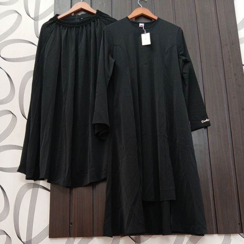 New set kurung melayu hitam ory Dharby size M ld 108