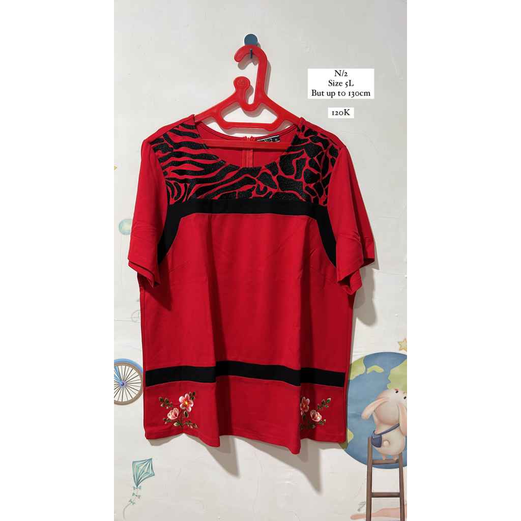 Preloved - Atasan Red n/2